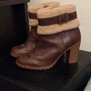 Timberland heeled boots